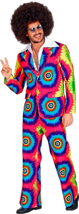 Image du produit Widmann THE 70s GROOVY STYLE - Tie Dye (veste, pantalon), XL (XL)
