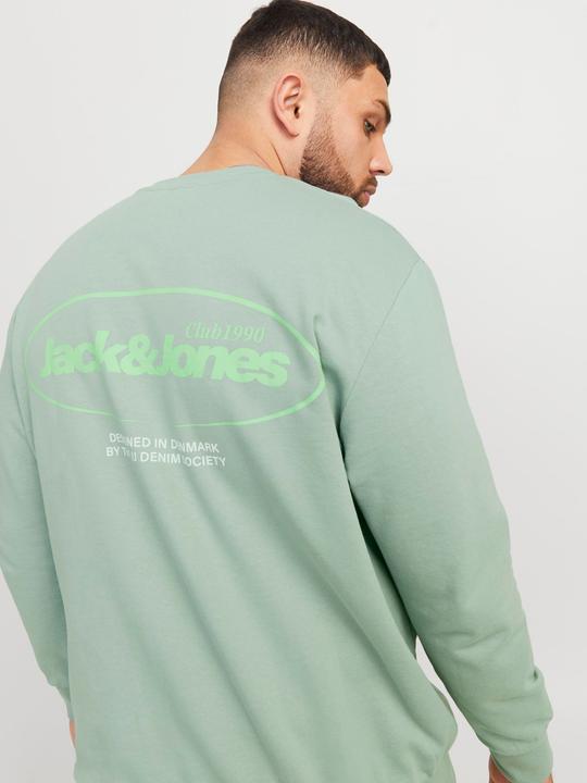Produktbild Jack & Jones Plus Size Gedruckt Sweatshirt Sweatshirt (6XL)
