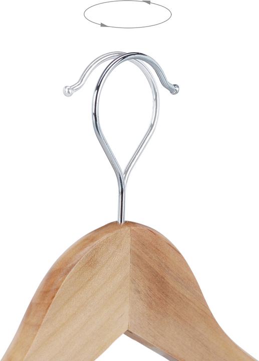 Actual product image Relaxdays Kids' Coat Hanger Set of 20 (20 x)