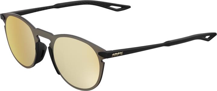 Actual product image 100% Legere Round (Mat Black, HiPER Gold 24K Mirror)