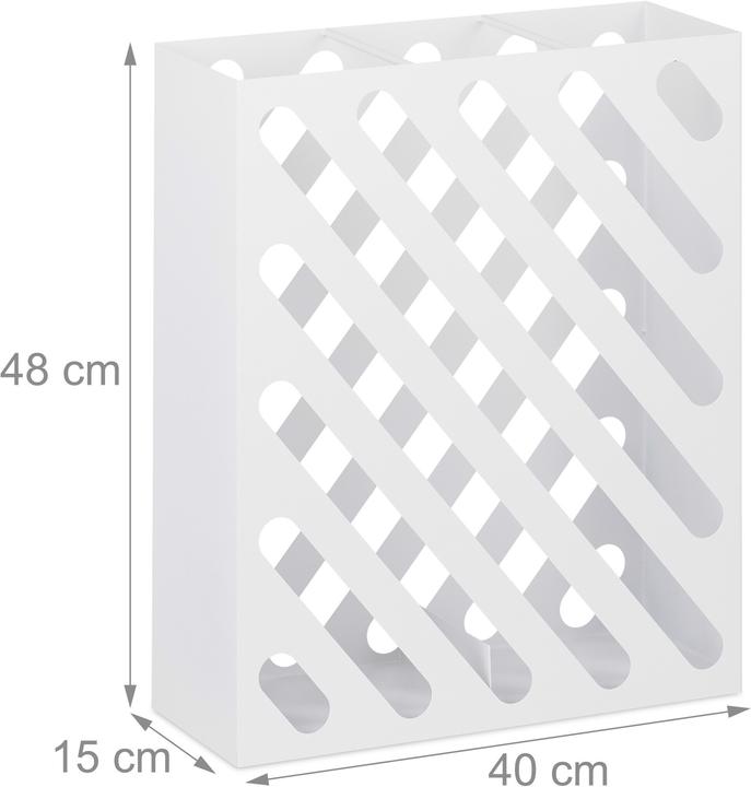 Actual product image Relaxdays Regenschirmständer (40 x 15 x 48 cm)
