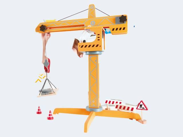 Image du produit Hape Grande grue de construction (10 pièces)