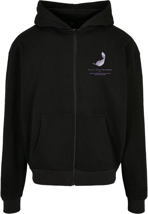 Urban Classics Vive La Liberte Heavy Oversize Zip Hoody