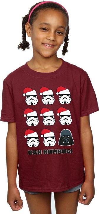 Immagine prodotto Star Wars Christmas Humbug Maglietta Ragazze (140, 146)