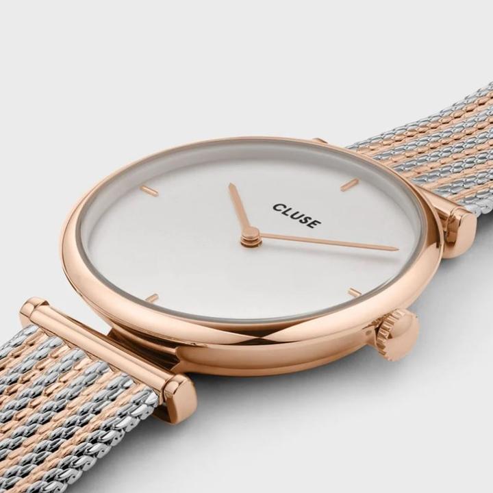 Image du produit Cluse Triomphe Mesh Rosé (Montre analogique, 33 mm)