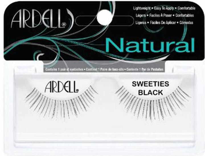 Ardell Fashion Lashes 100% Human Hair Black Sweeties (Artificial eyelashes)
