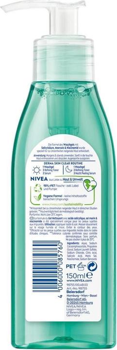 Image du produit NIVEA Derma Skin Clear (Gel, 150 ml)