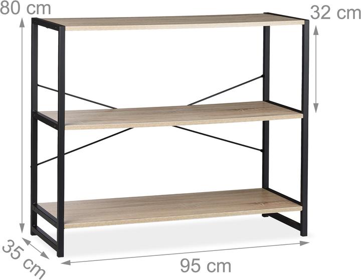 Produktbild Relaxdays Standregal (95 x 35 x 80 cm)