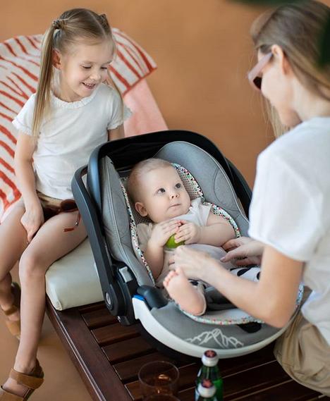 Produktbild Leokid Anti- Schwitz 3D Einlage Kinderwagen / Autositz Iceland Story Kleinkind