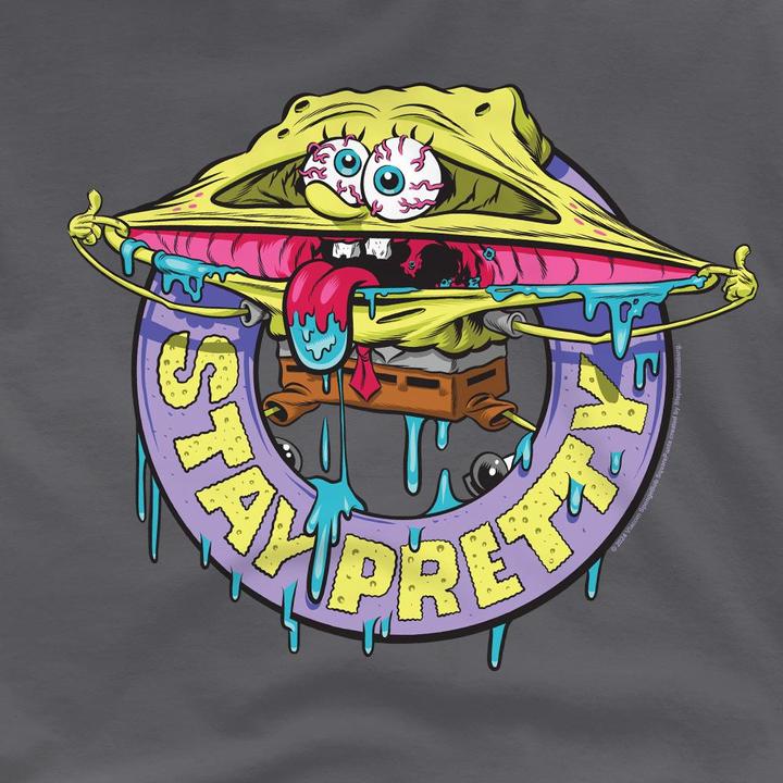 Image du produit Spongebob Squarepants - T-shirt STAY PRETTY - Homme (L)