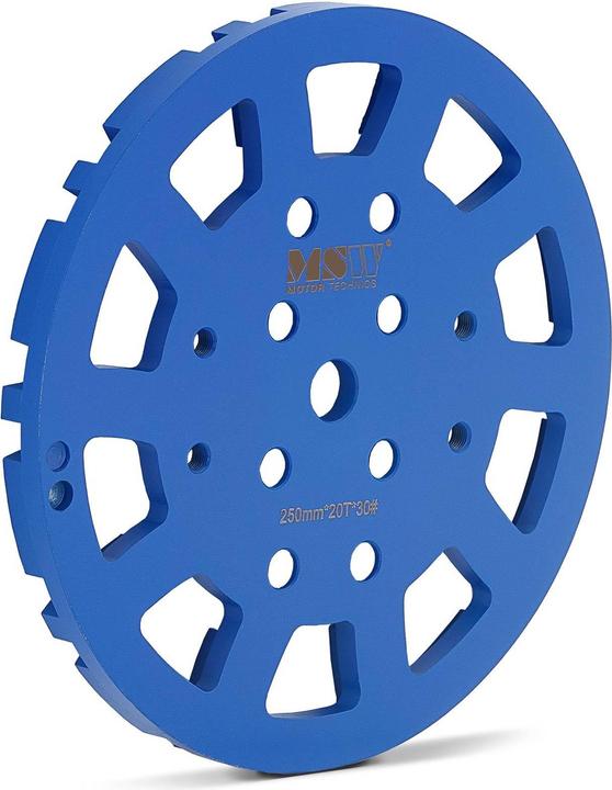 Actual product image MSW Concrete Grinding Disc - diameter: 250 mm - for concrete - grain size 30 - 20 grinding segments (30)