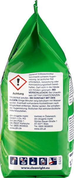 Actual product image dm Denkmit Heavy duty detergent powder (20 Washing cycles, Washing powder)