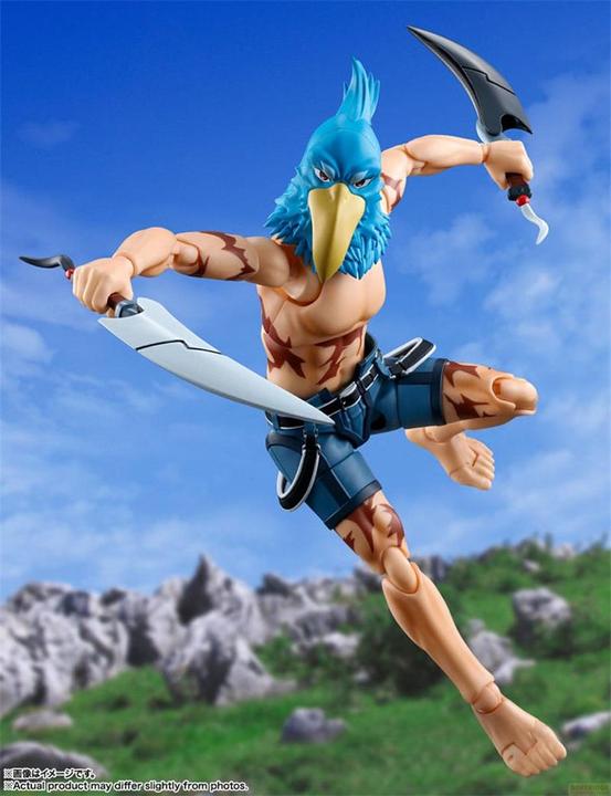Actual product image Bandai Shangri-La Frontier S.H. Figuarts action figure Sunraku 15 cm