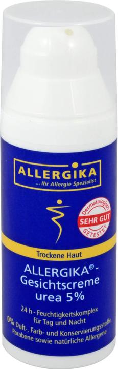 Image du produit Allergika Crème visage Urée 5% pour peaux sèches, 50 ml de crème (50 ml, Crème 24h)