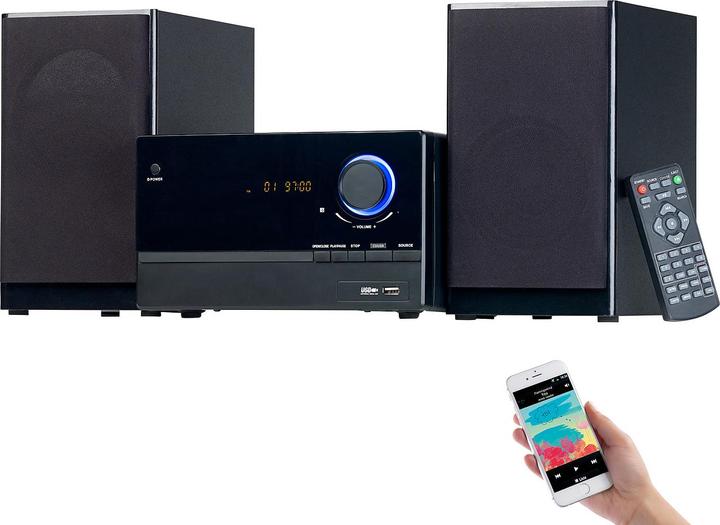 Immagine prodotto Auvisio Micro impianto stereo (Bluetooth, WiFi, 2x 15 W)