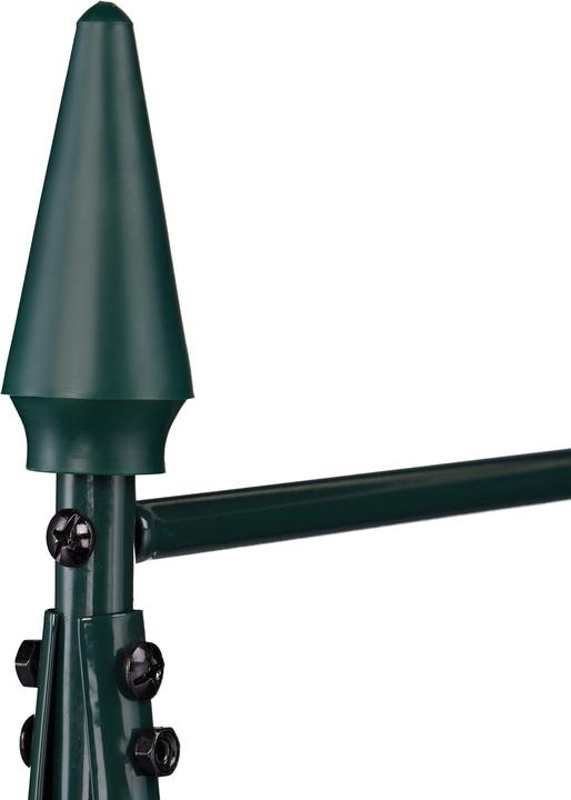 Actual product image Relaxdays Pointed Metal Rose Arch (60 cm, 144 cm)