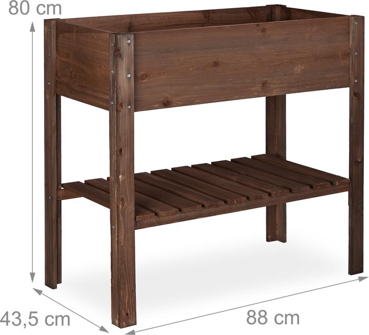 Actual product image Relaxdays Raised bed