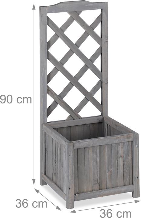 Produktbild Relaxdays Rankkasten (36 cm, 36 cm)