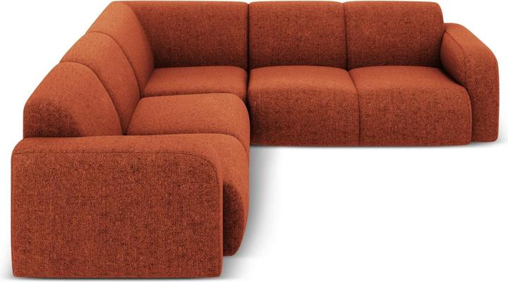 Actual product image Micadoni Symmetrical Corner Sofa, "Molino", 5 Seats, 252x252x75 Made in Europe (Corner sofa)