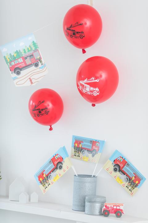 Immagine prodotto DH-Konzept Palloncini Vigili del Fuoco (8 x)