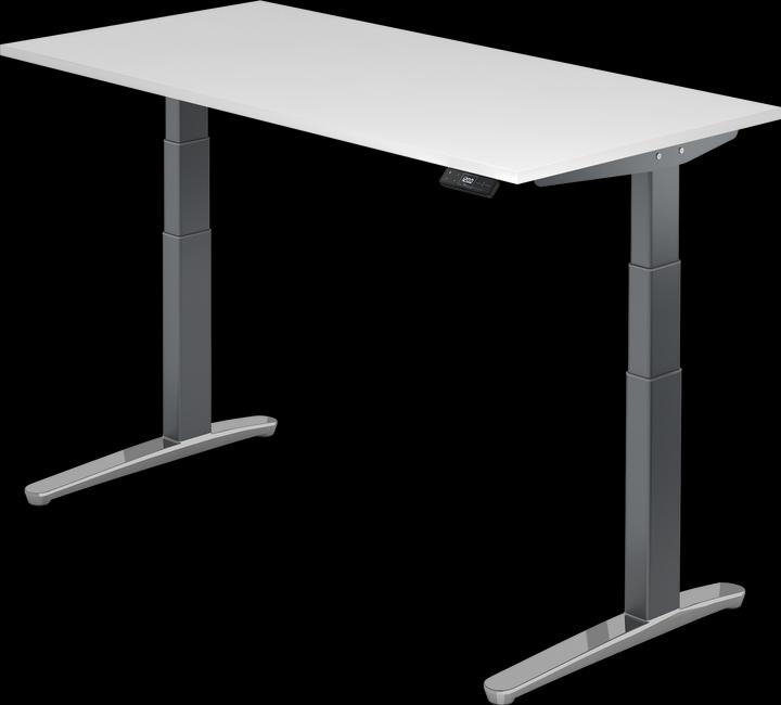 Alu poliert, Weiss, Graphit