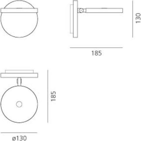 Produktbild Artemide Demetra Faretto (360 lm)