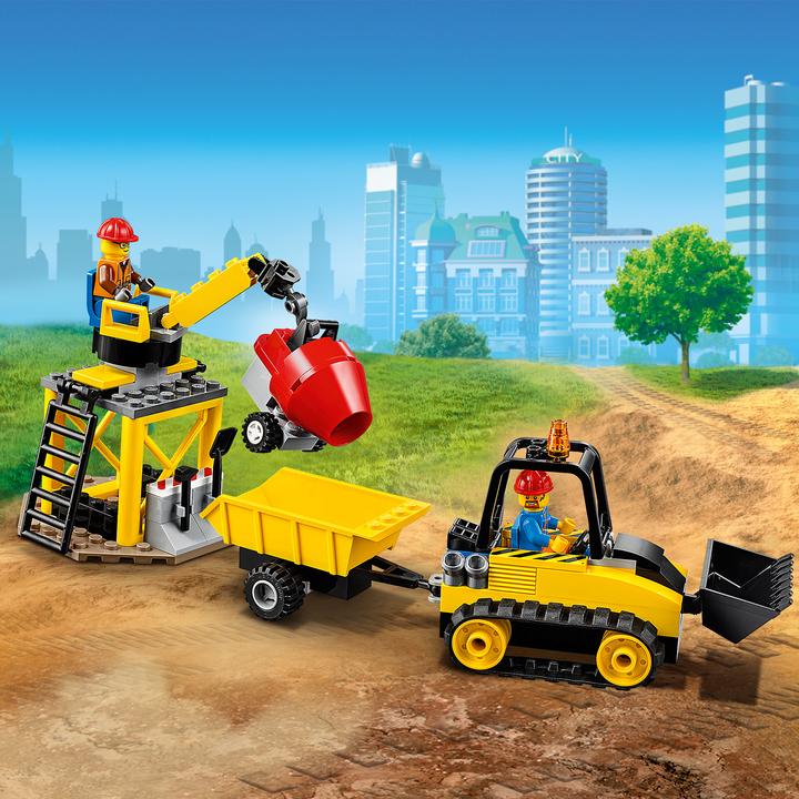 Actual product image LEGO Excavator on the construction site (60252, LEGO City)