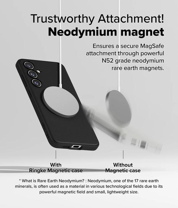 Immagine prodotto Ringke Case for Galaxy S24 FE ONYX MAGNETIC BLACK (Samsung Galaxy S24 FE)