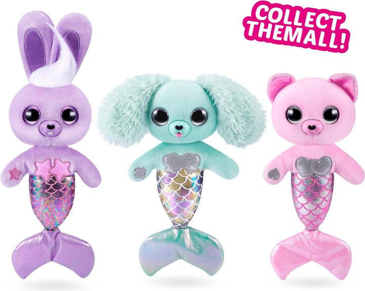 Actual product image Zuru PETS ALIVE-FURMAIDS-PLUSH,S1,SHRINK WRAP,6PC (30 cm)