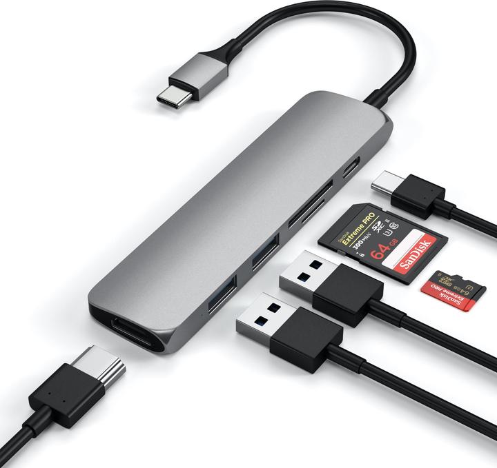 Satechi ST-SCMA2M (USB-C, 6 Ports)