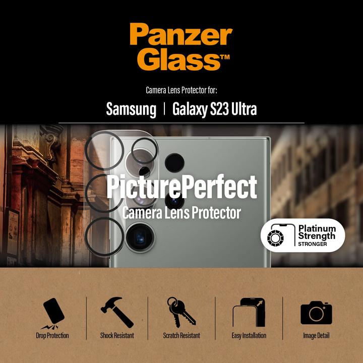 Immagine prodotto PanzerGlass PicturePerfect (1 Pezzo/i, Samsung Galaxy S23 Ultra)
