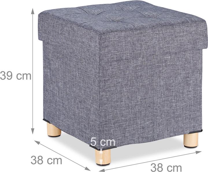 Produktbild Relaxdays Sitzhocker