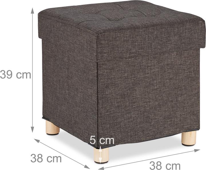 Produktbild Relaxdays Sitzhocker