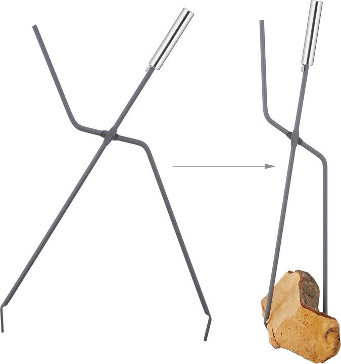 Actual product image Relaxdays Kaminbesteck (20 x 20 x 68.5 cm)