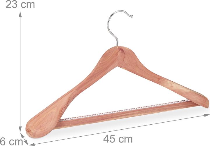 Actual product image Relaxdays Suit hanger (5 x)