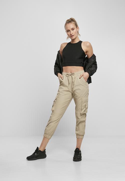 Immagine prodotto Urban Classics Top a costine lucide per donna (S)