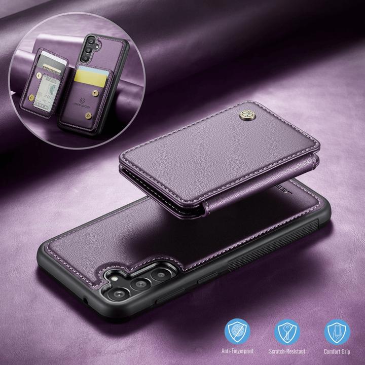 Image du produit Cover-Discount Galaxy A55 - Coque arrière 2 en 1 avec étui pour carte de crédit (Samsung Galaxy A55)