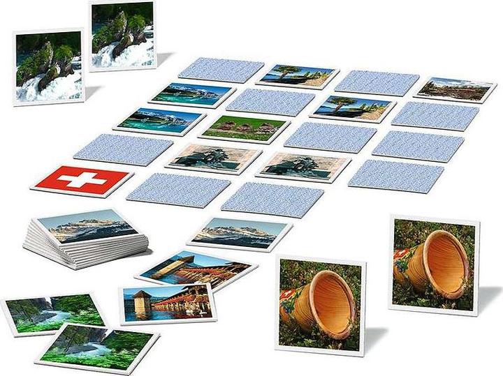Produktbild Ravensburger Memory Switzerland (Deutsch, Französisch, Italienisch, Englisch)