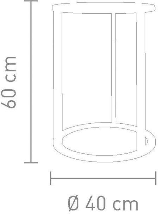 Actual product image Sompex Mesa LED side table (1035 lm)