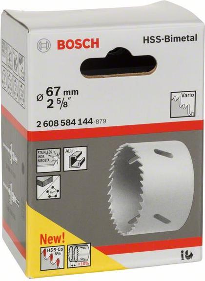 Produktbild Bosch Professional Zubehör Lochsäge HSS-Bimetall für Standardadapter, 67 mm, 2 5/8-Zoll (67 mm)
