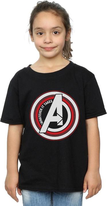 Produktbild Mädchen Avengers Endgame Whatever It Takes Symbol Baumwolle TShirt (140, 146)