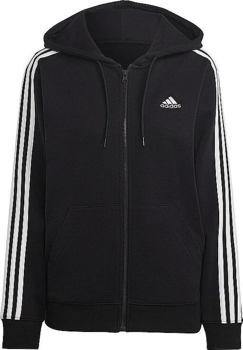 Actual product image adidas W 3s Ft Fz R Hd,Black/White Black/White XL (XL)
