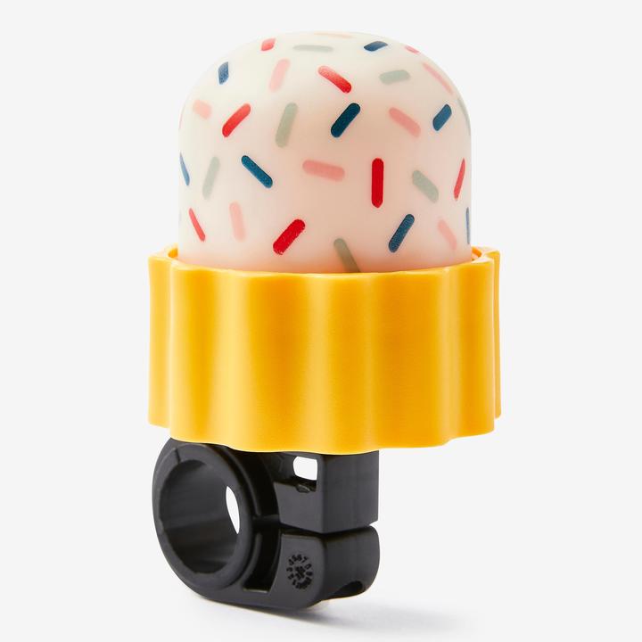 Actual product image Btwin Children's bicycle bell 2-in-1 - Firstbell confetti
