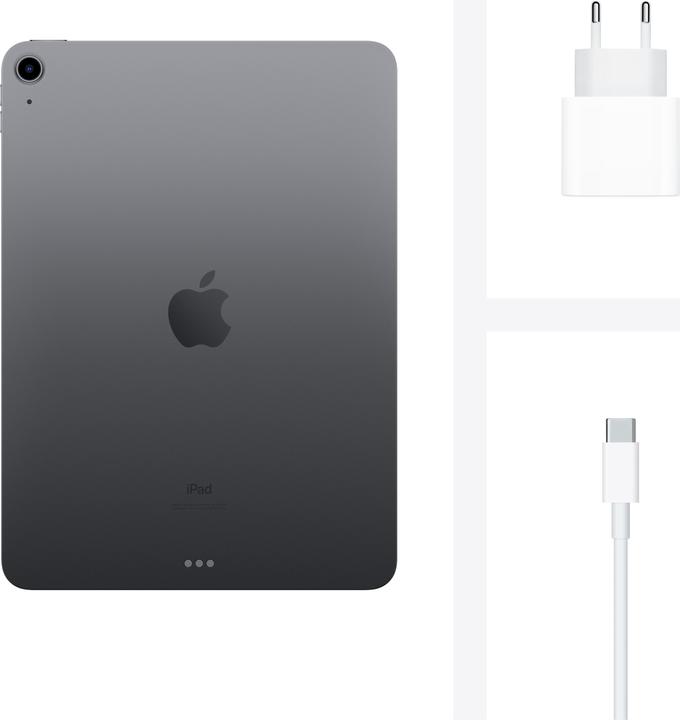 Produktbild Apple iPad Air 2020 (4. Gen) (nur WLAN, 10.90", 64 GB, Space Gray)