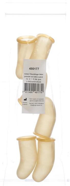 Sanor Däumling Latex Grösse 4 (4)