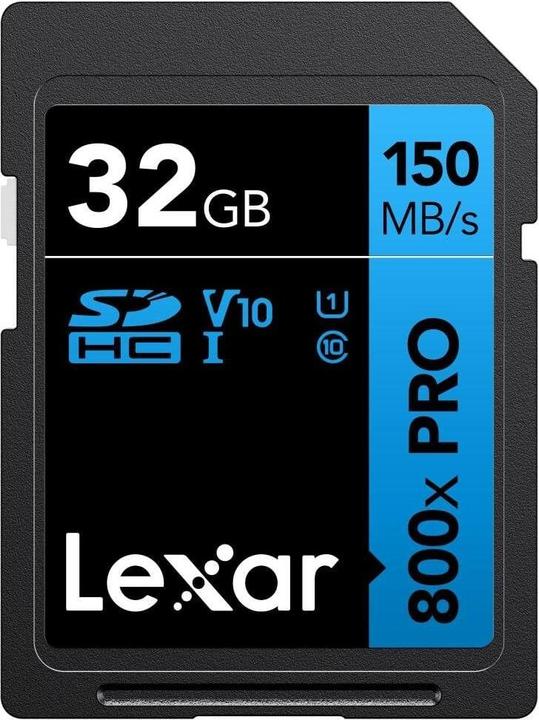 Image du produit Lexar MÉMOIRE SDHC 32GB UHS-I/LSD0800P032G-BNNNG (32 Go, SDHC, U1, UHS-I)