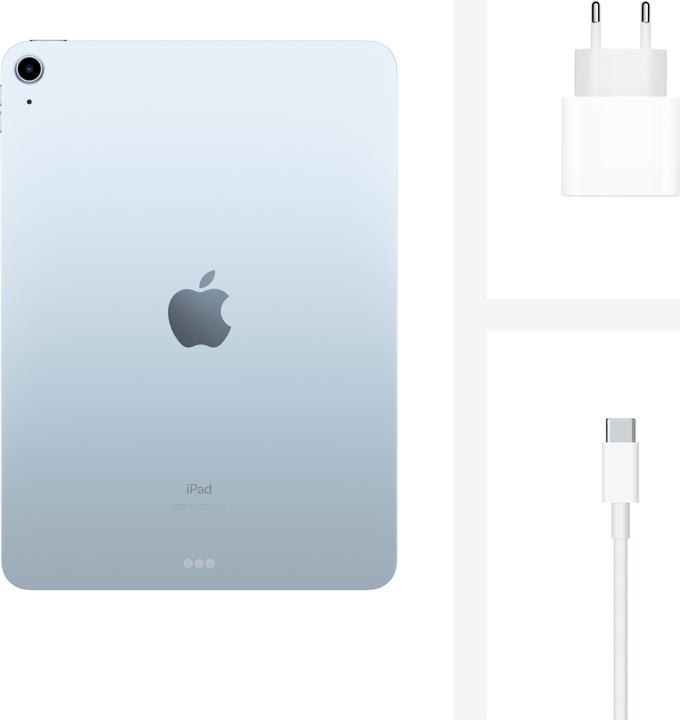 Produktbild Apple iPad Air 2020 (4. Gen) (nur WLAN, 10.90", 256 GB, Sky Blue)