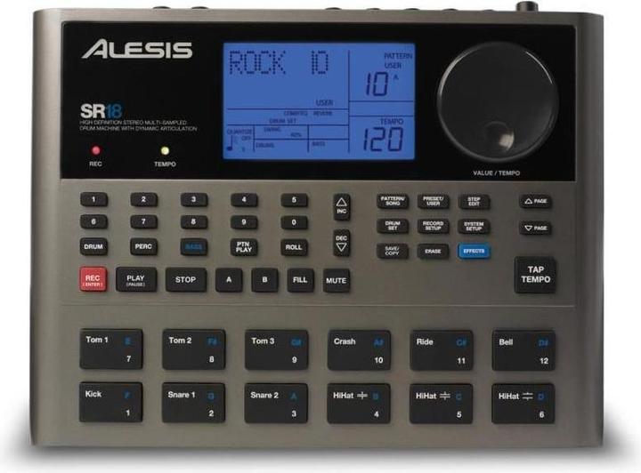 Alesis SR18 Drum Machine (E-drum)