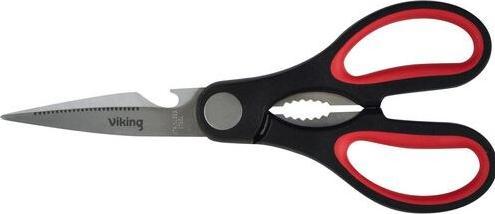 Actual product image Office Depot Scissors Soft grip pointed stainless steel red, black 210 mm (21 cm)