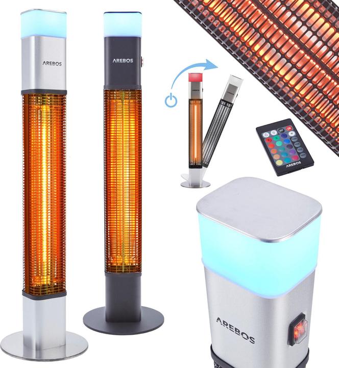 Immagine prodotto Arebos Riscaldatore radiante (1500 W)